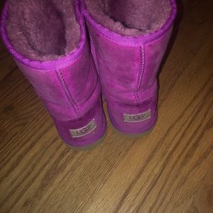 Pink/Purple Ugg boots